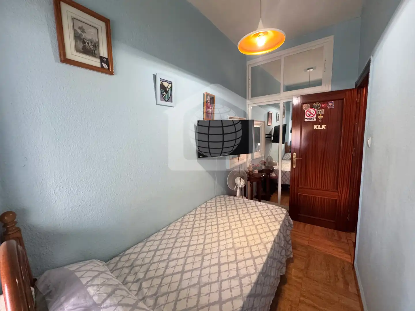 Bedroom of Flat for sale in Málaga  with Air Conditioner and Furnished