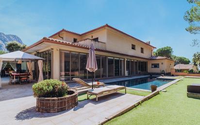 Exterior view of House or chalet for sale in Collbató  with Heating, Terrace and Swimming Pool