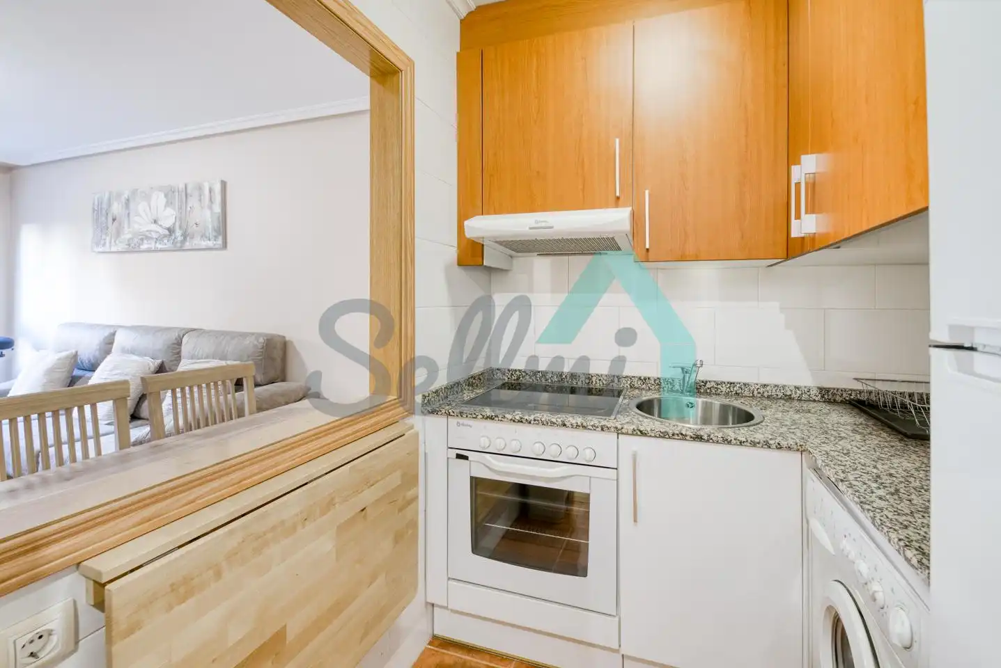 Cocina de Planta baja en venta en Aller con Calefacción, Terraza y Amueblado