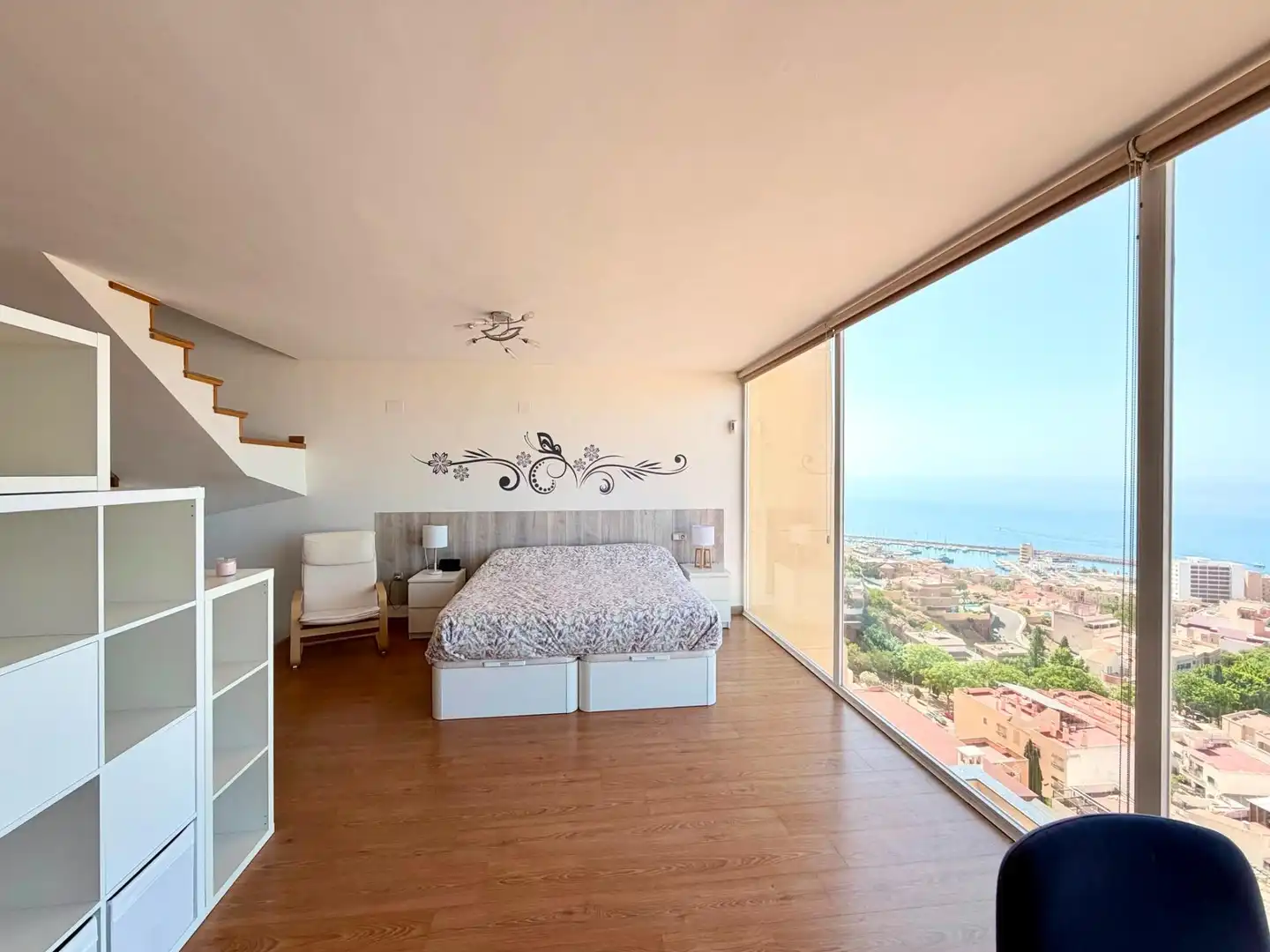 Habitación de Casa adosada de alquiler en Roquetas de Mar con Aire acondicionado, Calefacción y Terraza