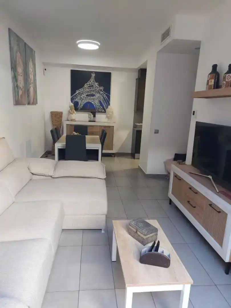 Sala d'estar de Pis en venda en La Canonja amb Aire condicionat i Balcó
