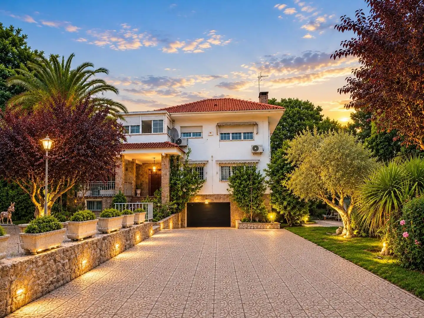 Vista exterior de Casa o chalet en venta en Villaviciosa de Odón con Aire acondicionado, Calefacción y Jardín privado