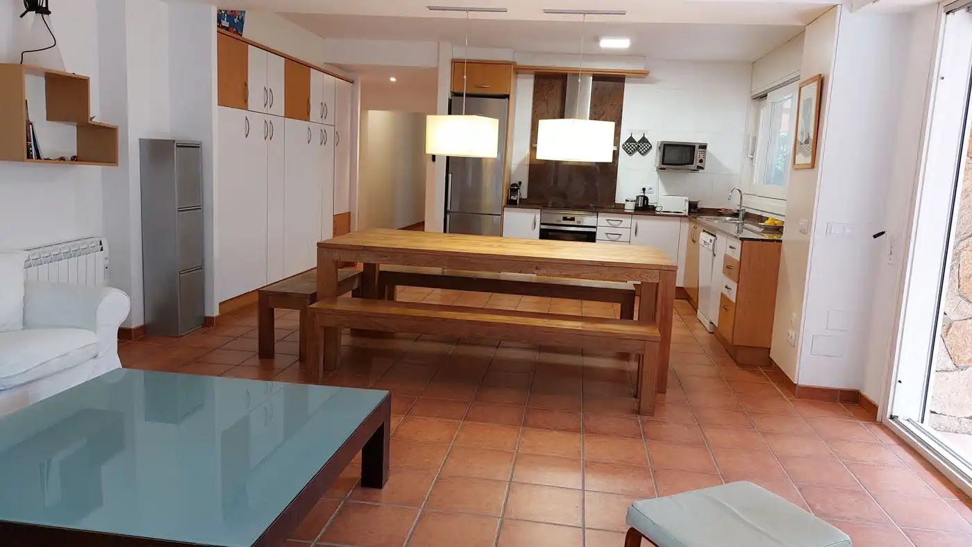 Cuina de Apartament en venda en Santa Cristina d'Aro amb Calefacció, Terrassa i Piscina