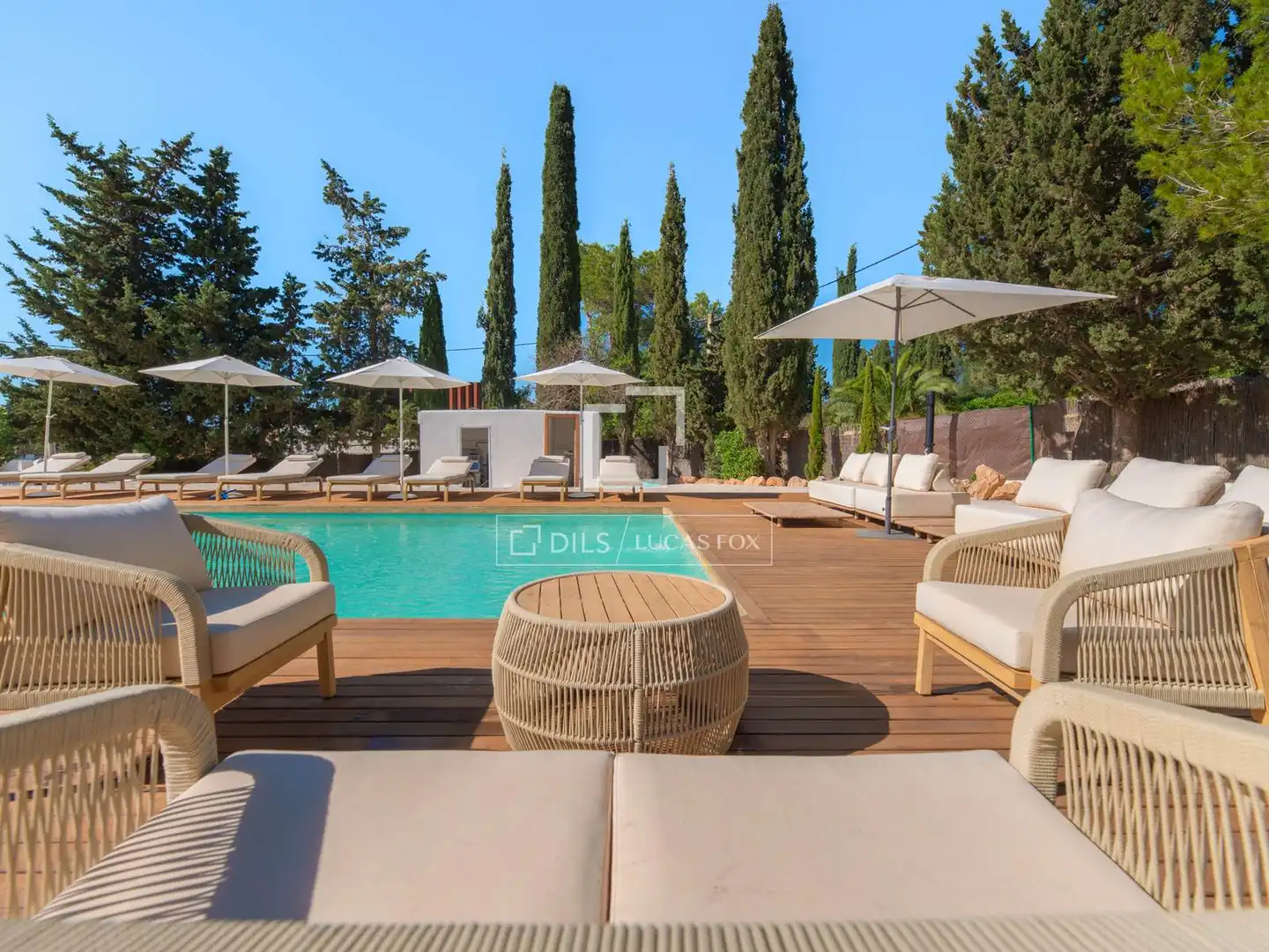 Terraza de Casa o chalet en venta en Sant Josep de sa Talaia con Aire acondicionado, Jardín privado y Terraza