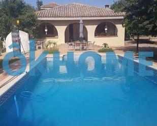 Swimming pool of Country house for sale in Cheste  with Heating, Private garden and Storage room