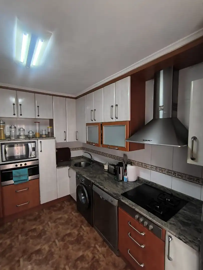 Kitchen of Flat for sale in Portugalete  with Heating, Storage room and Furnished