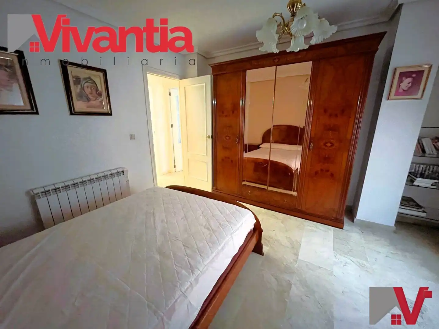 Bedroom of Flat for sale in Lorca  with Air Conditioner, Heating and Terrace