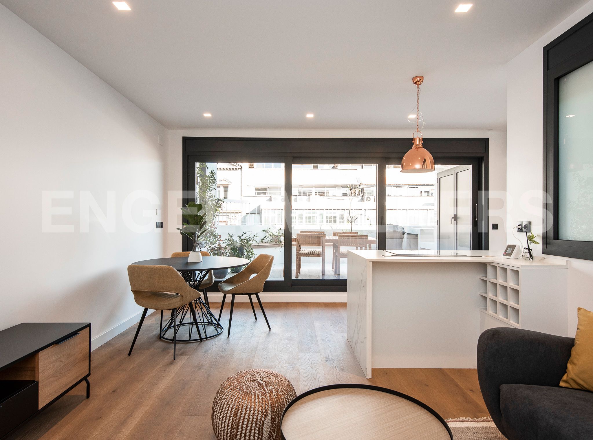 Cuina de Àtic en venda en  Barcelona Capital amb Aire condicionat, Calefacció i Parquet