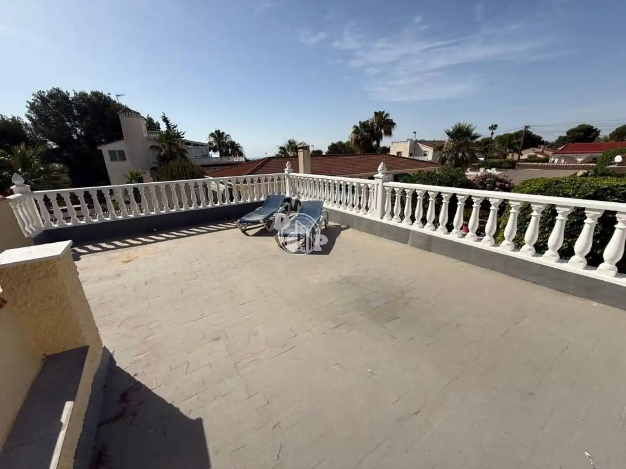 Terrassa de Casa o xalet en venda en Pilar de la Horadada amb Jardí privat, Piscina i Moblat