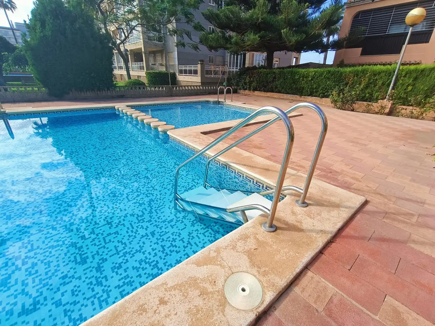 Swimming pool of Apartments for sale in Sueca  with Air Conditioner and Terrace