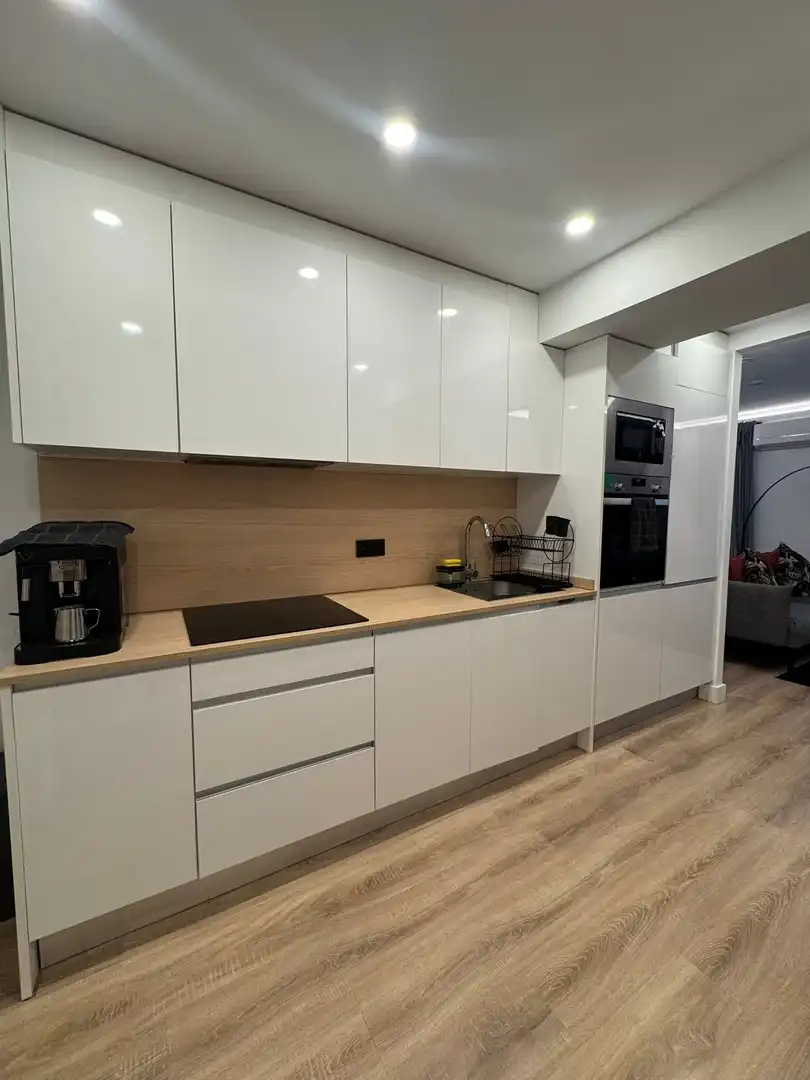 Kitchen of Flat for rent in Madrid  with Private garden, Terrace and Furnished