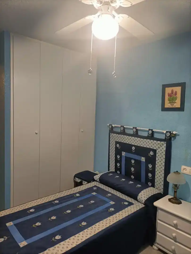 Bedroom of Apartments for rent in Mazarrón  with Air Conditioner, Parquet flooring and Swimming Pool