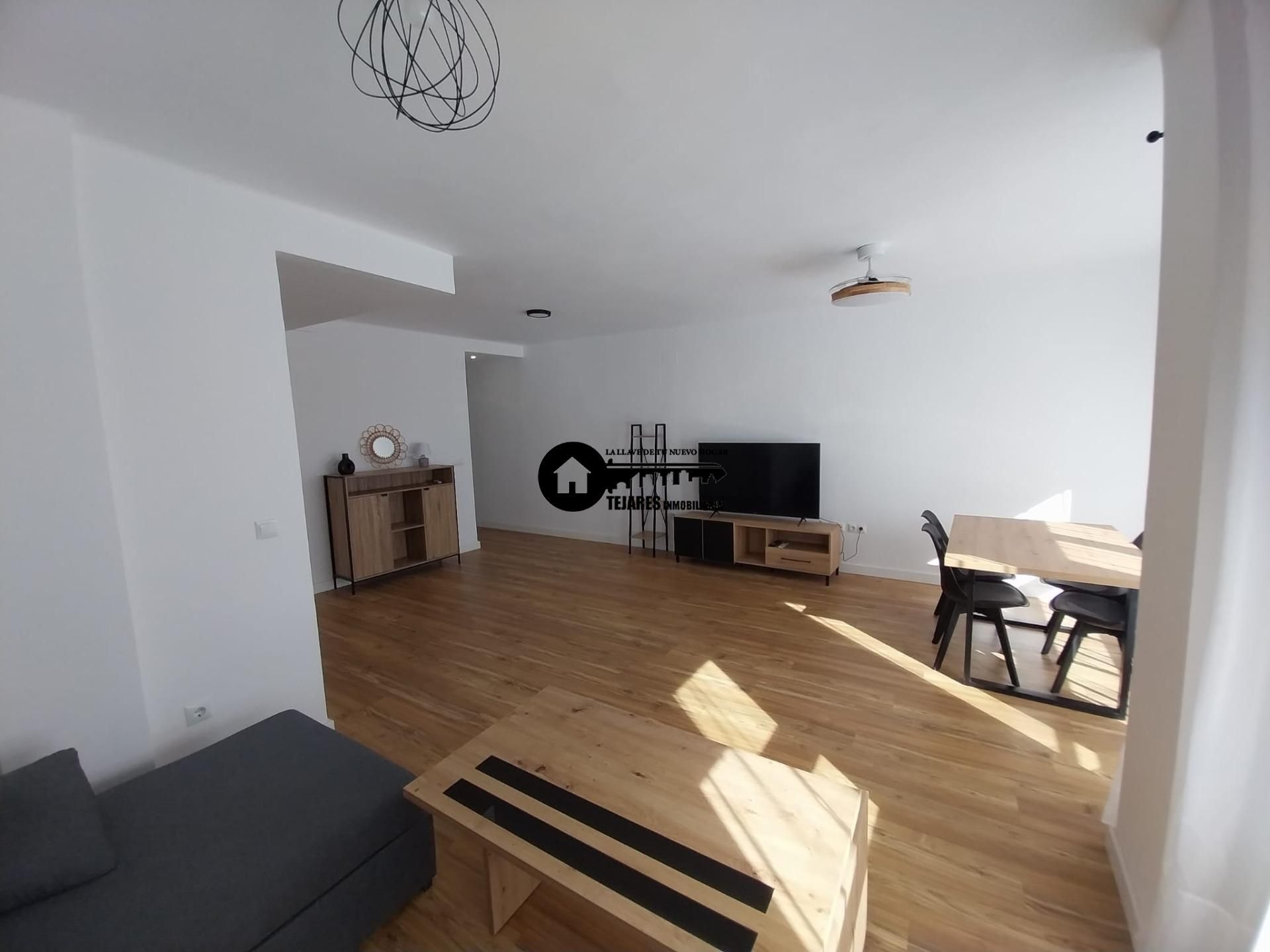 Sala de estar de Piso de alquiler en  Albacete Capital con Calefacción y Balcón