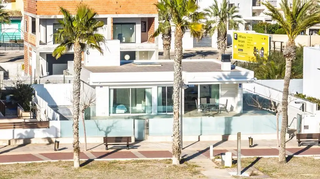Vista exterior de Casa o xalet en venda en Mazarrón amb Calefacció, Terrassa i Piscina