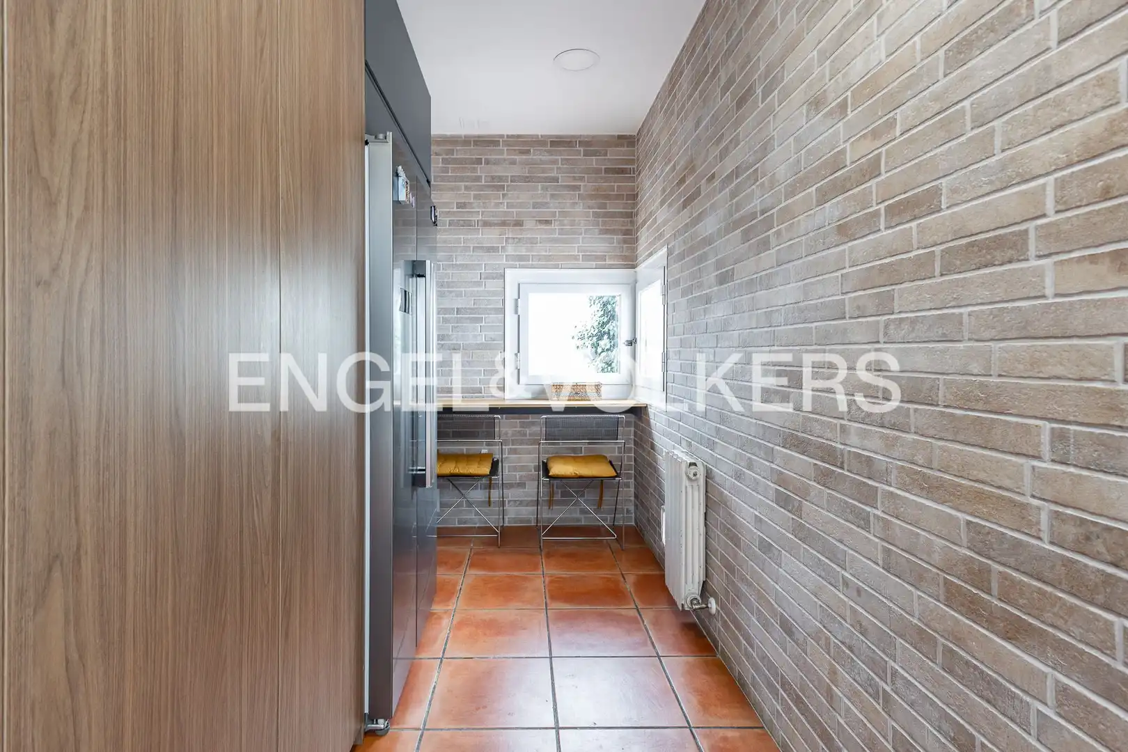 Cocina de Casa o chalet en venta en Badalona con Aire acondicionado, Calefacción y Jardín privado