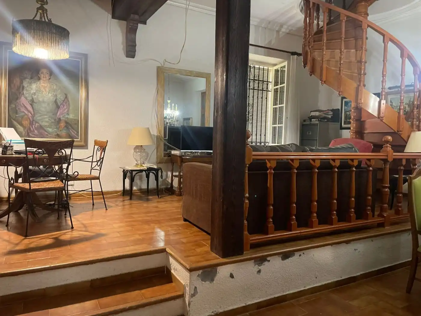 Sala de estar de Casa o chalet en venta en Murcia con Piscina y Amueblado