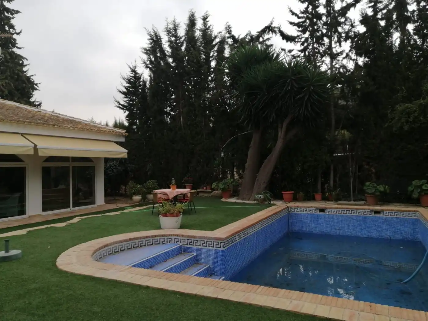 Piscina de Casa o xalet en venda en Murcia amb Calefacció, Jardí privat i Parquet