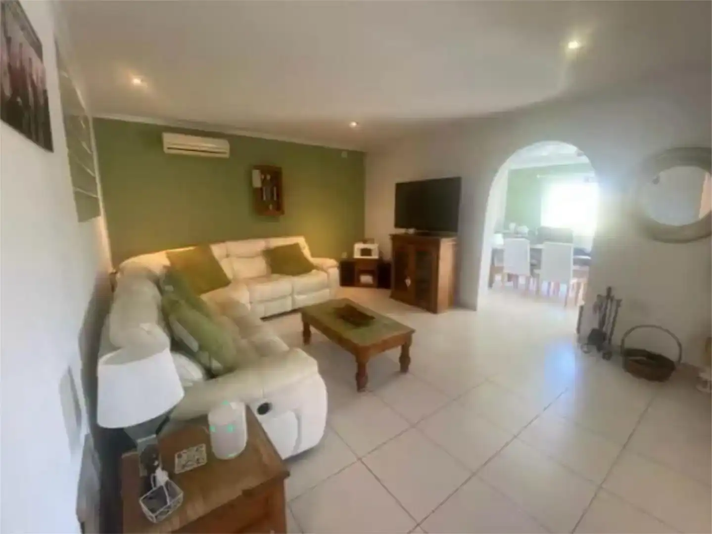 Sala d'estar de Pis en venda en Albatera amb Aire condicionat, Jardí privat i Parquet