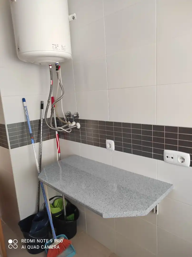 Bathroom of Flat for rent in Cártama  with Air Conditioner, Furnished and Oven