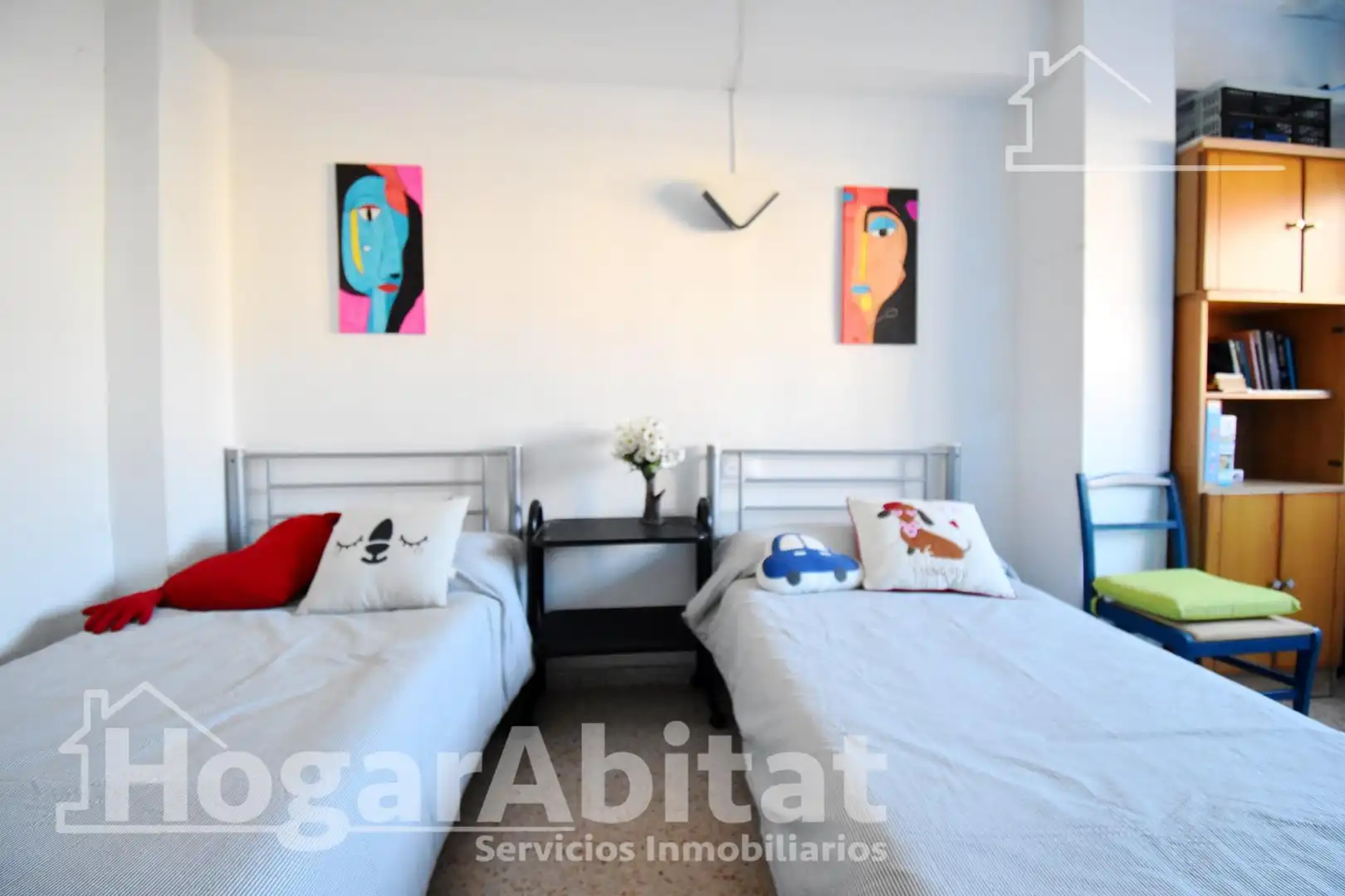 Bedroom of Flat for sale in Bellreguard  with Terrace, Furnished and Community pool