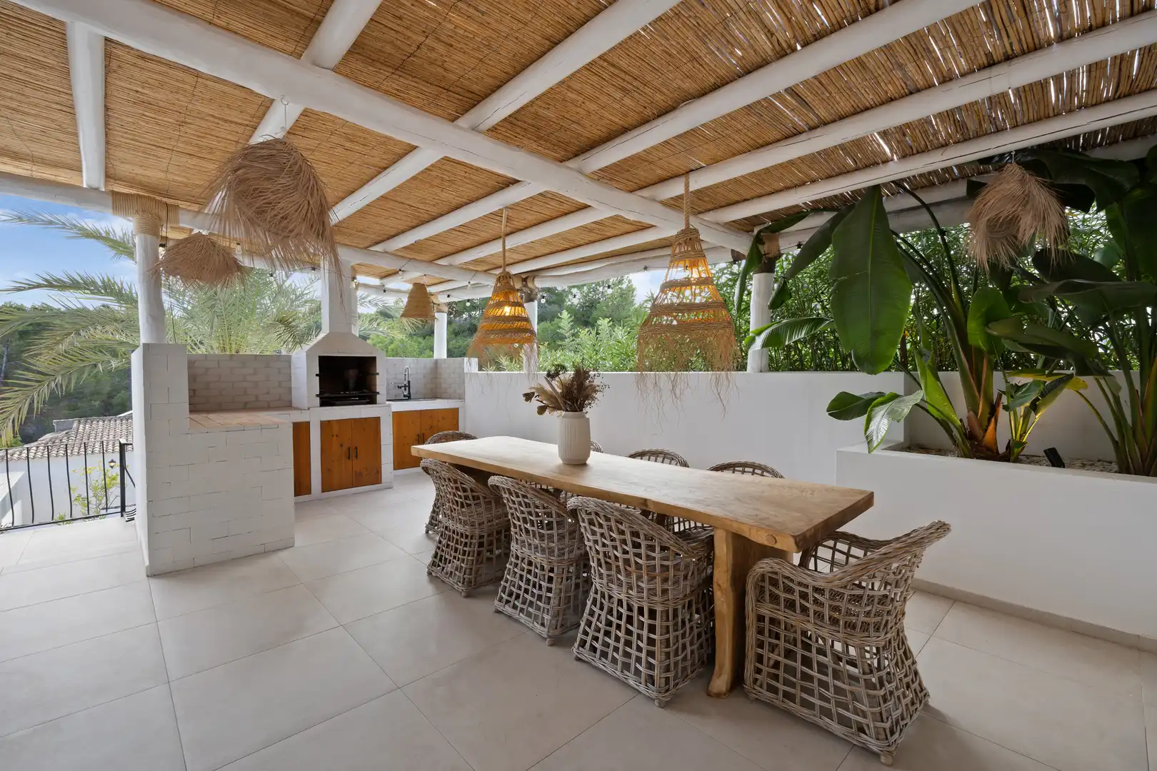 Terrassa de Casa o xalet en venda en Moraira amb Alarma