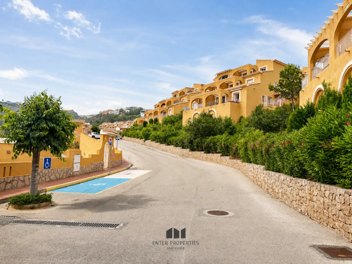 Außenansicht von Wohnung zum Verkauf in Benitachell / El Poble Nou de Benitatxell mit Klimaanlage, Heizung und Terrasse