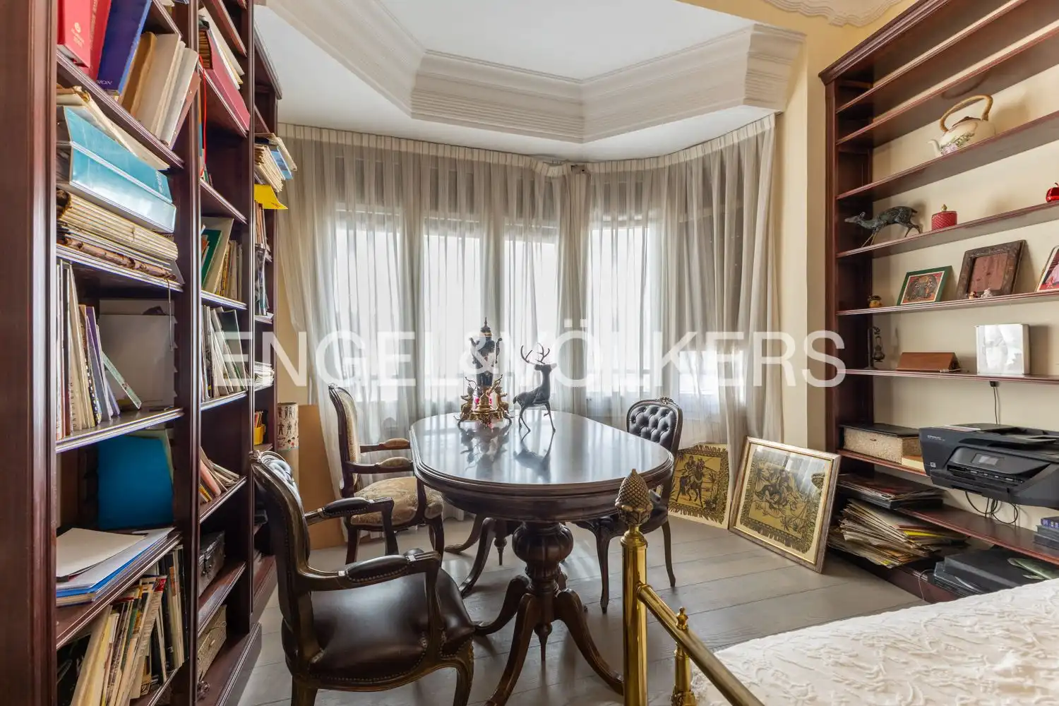 Esszimmer von Wohnung zur Miete in Valencia mit Heizung