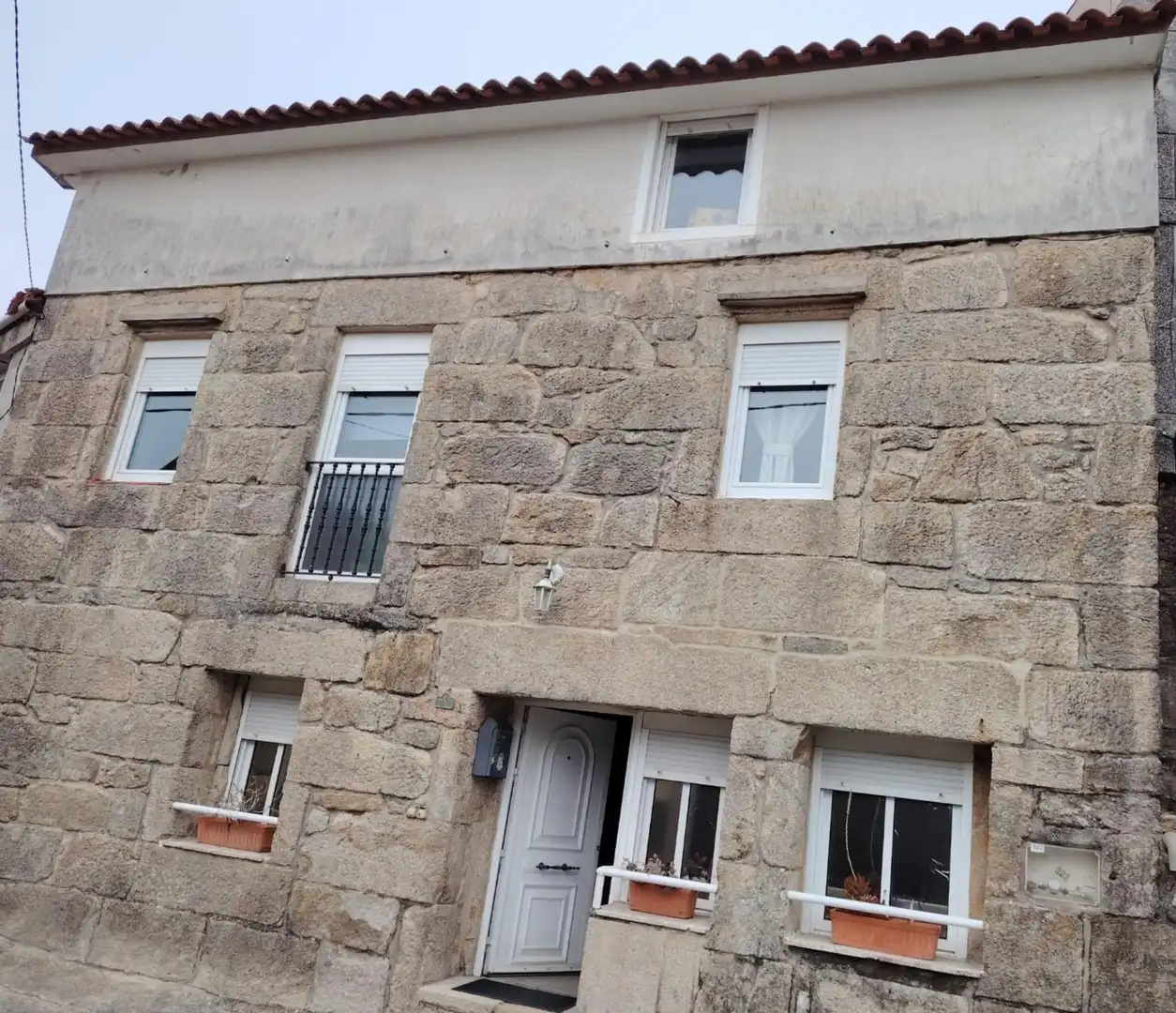 Vista exterior de Casa adosada en venta en Baiona con Calefacción