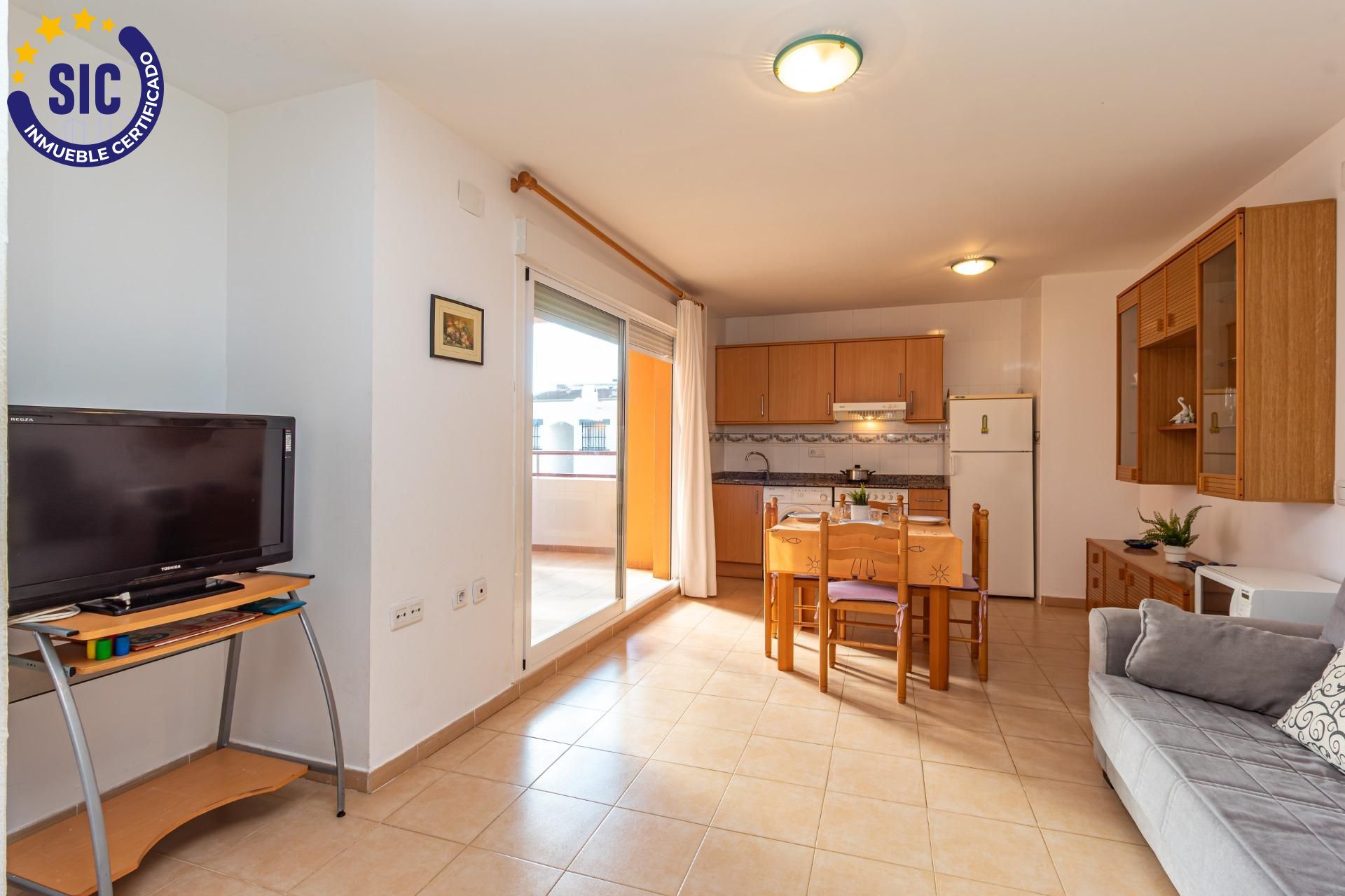 Cuina de Apartament en venda en Peñíscola / Peníscola amb Terrassa, Moblat i Balcó