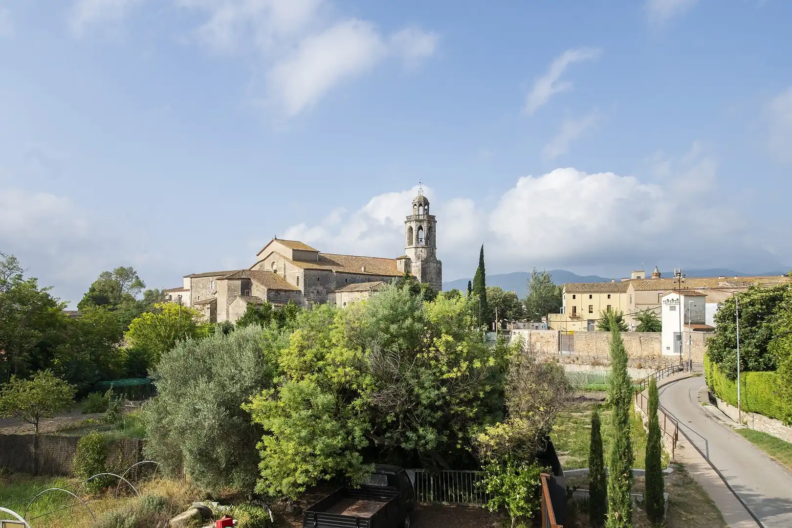 Vista exterior de Casa o chalet en venta en Banyoles con Calefacción y Terraza