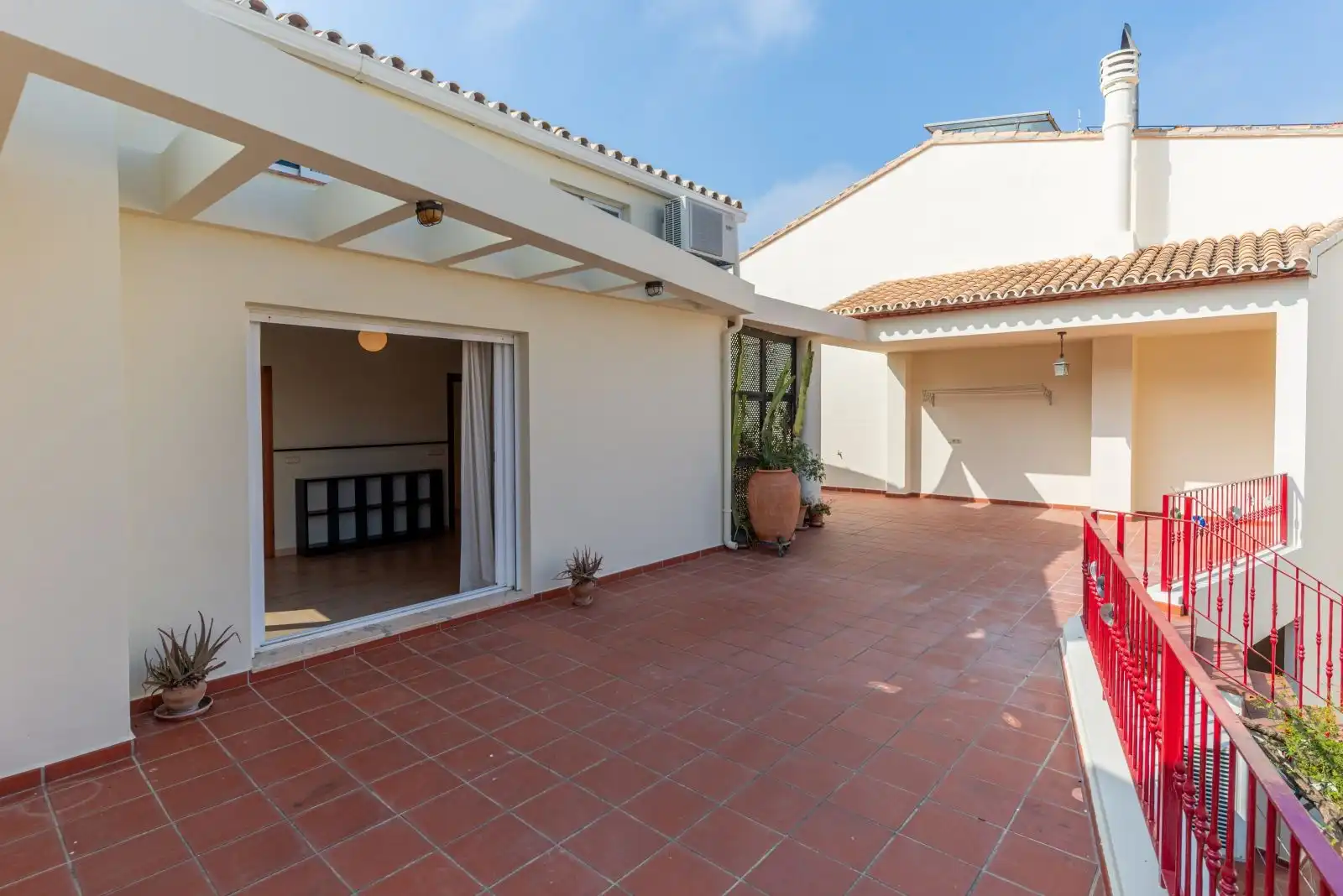 Terraza de Finca rústica en venta en Pedreguer con Aire acondicionado, Calefacción y Jardín privado