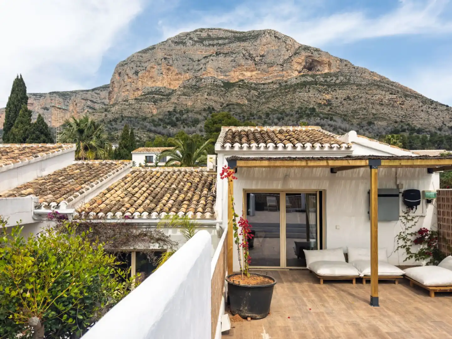Vista exterior de Casa o chalet en venta en Jávea / Xàbia con Aire acondicionado, Calefacción y Jardín privado