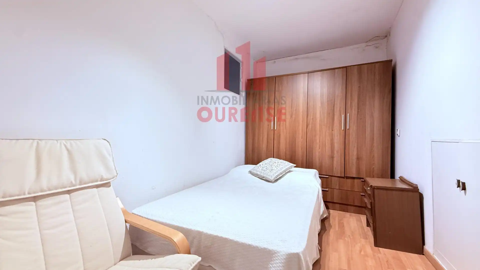 Bedroom of Houses for sale in Nogueira de Ramuín  with Heating, Terrace and Storage room