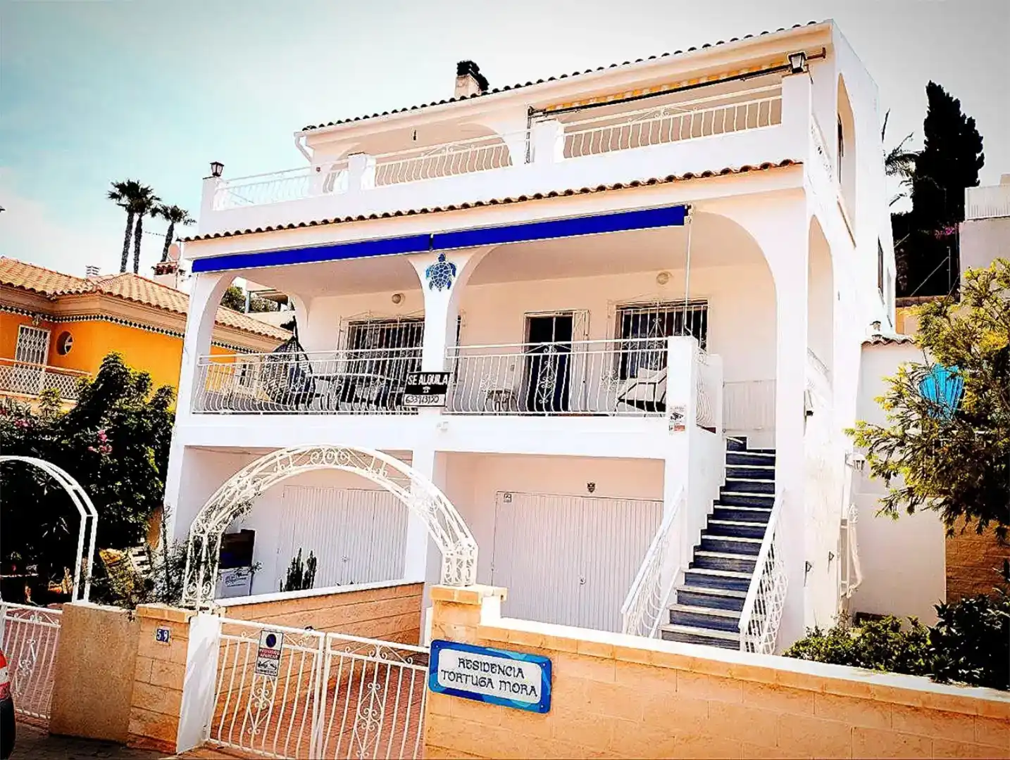 Vista exterior de Dúplex en venda en Águilas