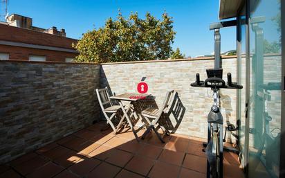 Terrace of Attic for sale in Badalona  with Air Conditioner, Heating and Parquet flooring