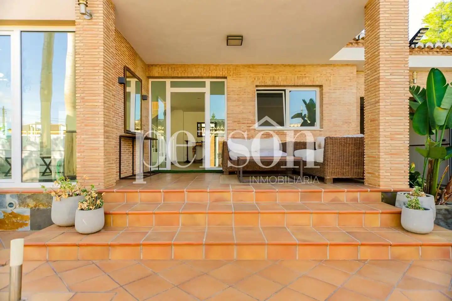 Terrace of Houses for rent in Bétera  with Air Conditioner, Private garden and Terrace