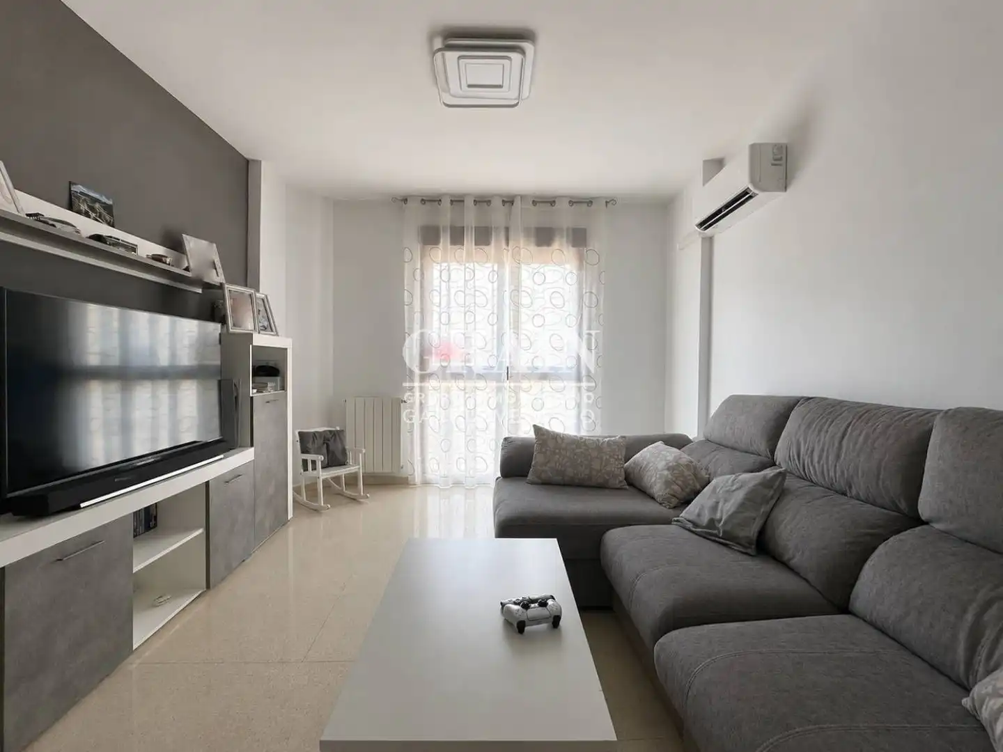 Sala de estar de Piso en venta en Albacete con Aire acondicionado, Calefacción y Trastero