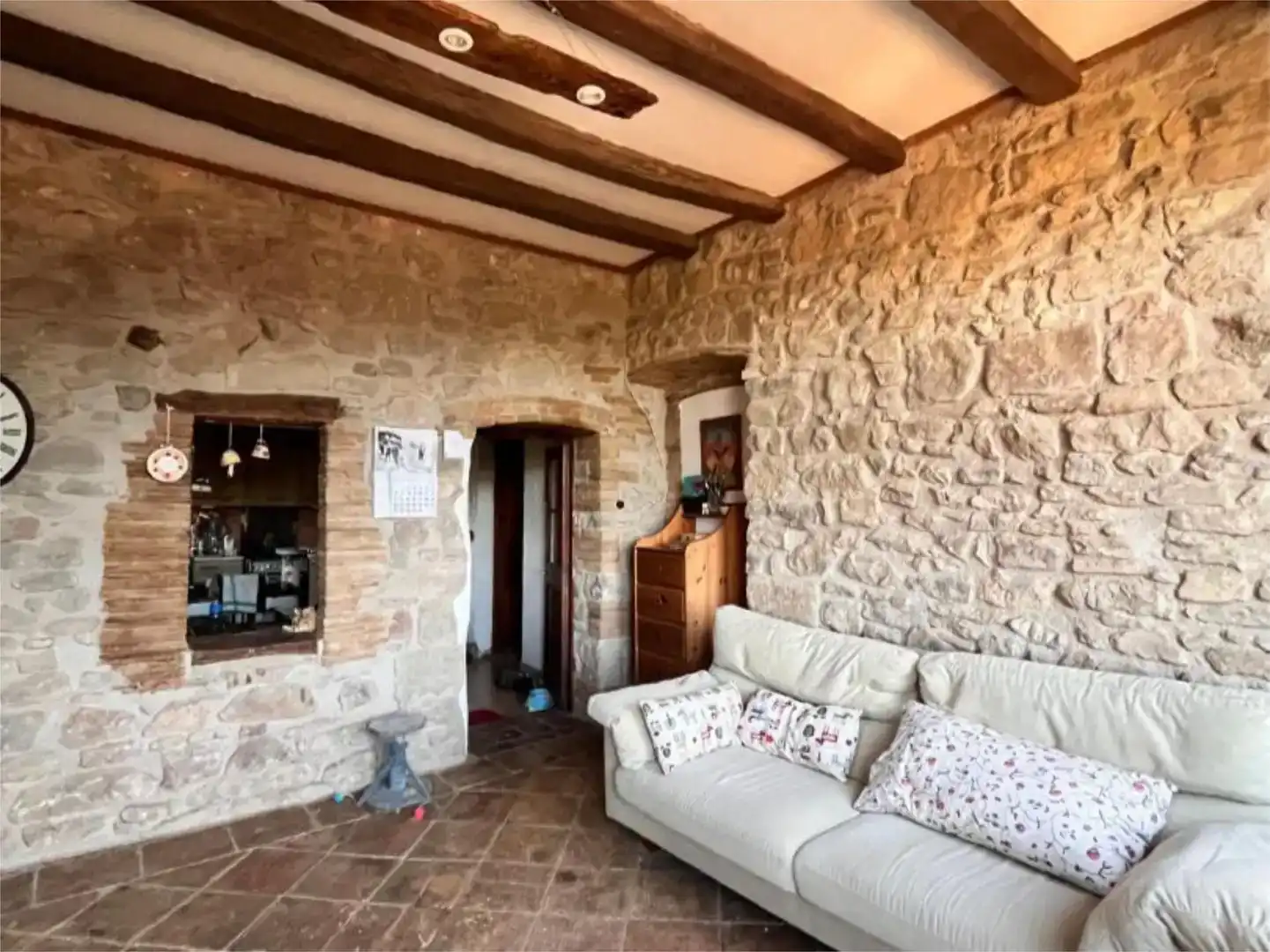 Sala d'estar de Pis per a compartir en Montmajor amb Jardí privat, Parquet i Traster
