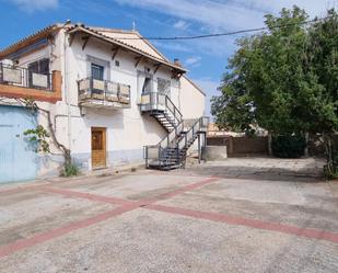 Exterior view of House or chalet for sale in Lucena de Jalón  with Air Conditioner, Terrace and Swimming Pool