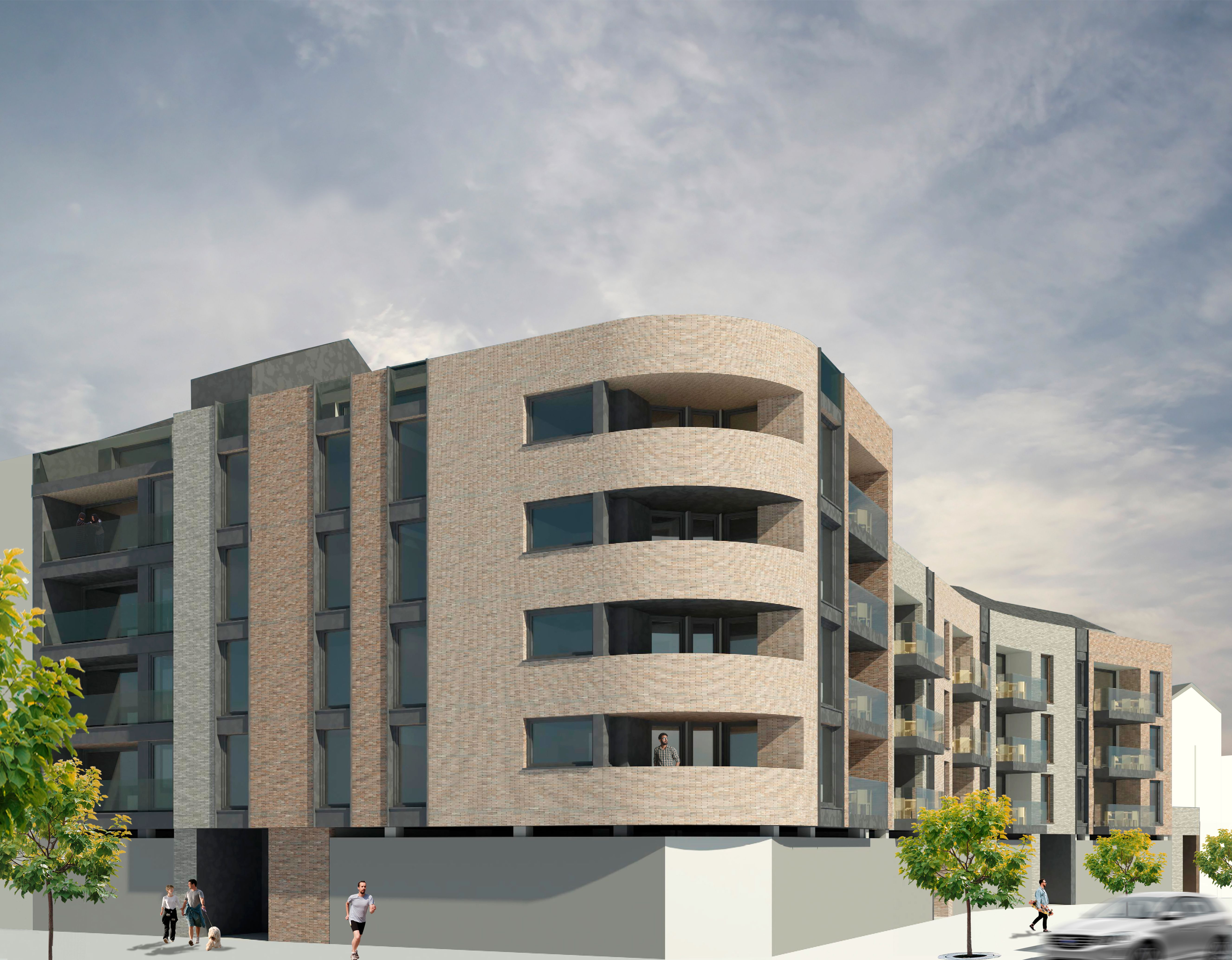 Exterior view of Flat for sale in Aranda de Duero  with Heating, Parquet flooring and Terrace