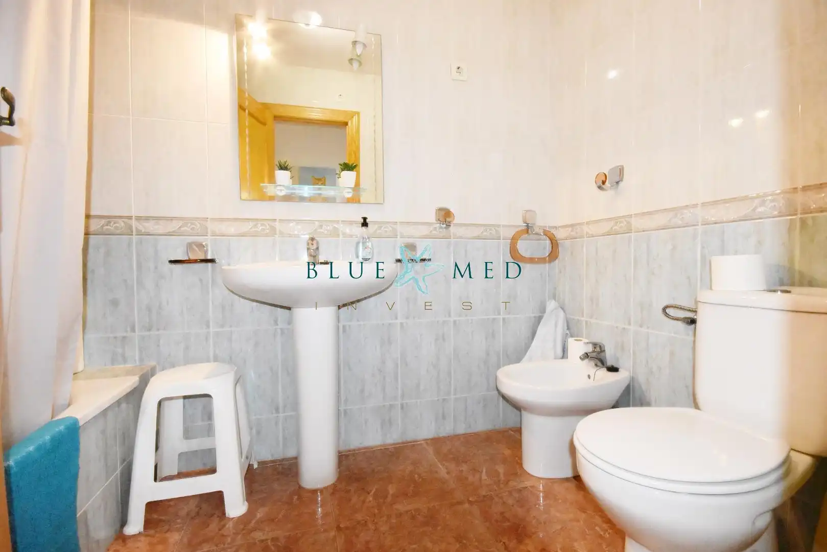 Baño de Piso en venta en Mazarrón con Terraza y Amueblado