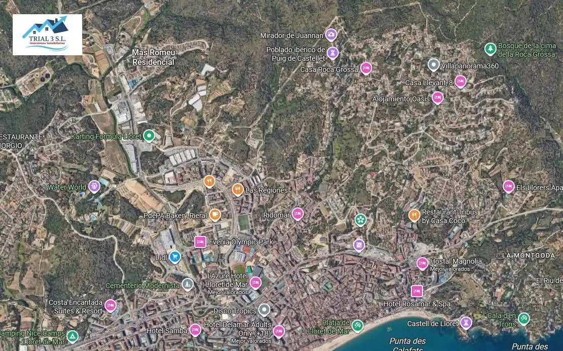 Exterior view of Garage for sale in Lloret de Mar
