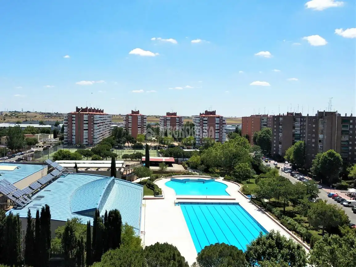 Swimming pool of Flat for sale in Móstoles  with Heating and Terrace