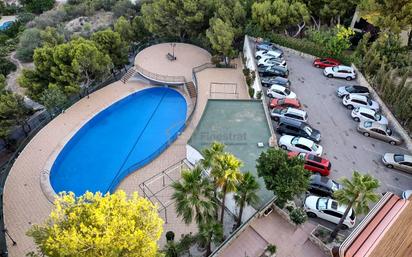 Aparcament de Apartament de lloguer en Benidorm amb Aire condicionat, Terrassa i Piscina