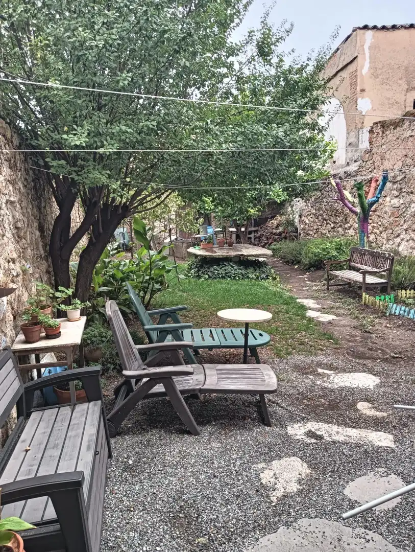 Jardín de Casa o chalet en venta en Aldea del Cano con Calefacción, Jardín privado y Amueblado