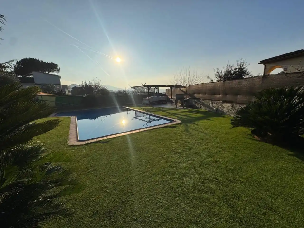 Schwimmbecken von Haus oder Chalet zum Verkauf in Vilanova del Vallès mit Heizung, Privatgarten und Terrasse