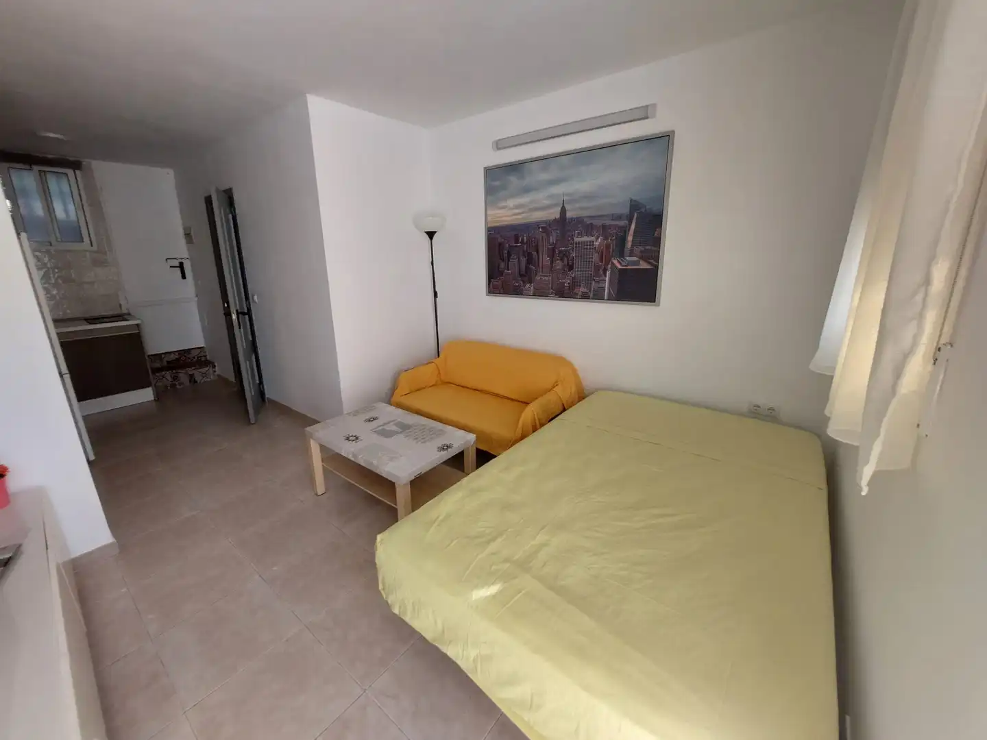 Dormitori de Estudi de lloguer en Benalmádena amb Terrassa, Moblat i Piscina comunitària