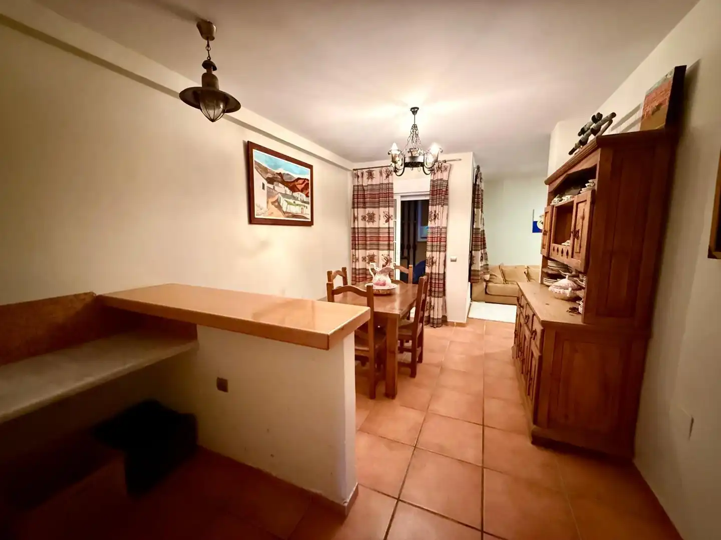 Comedor de Casa adosada en venta en Almería con Aire acondicionado, Jardín privado y Terraza