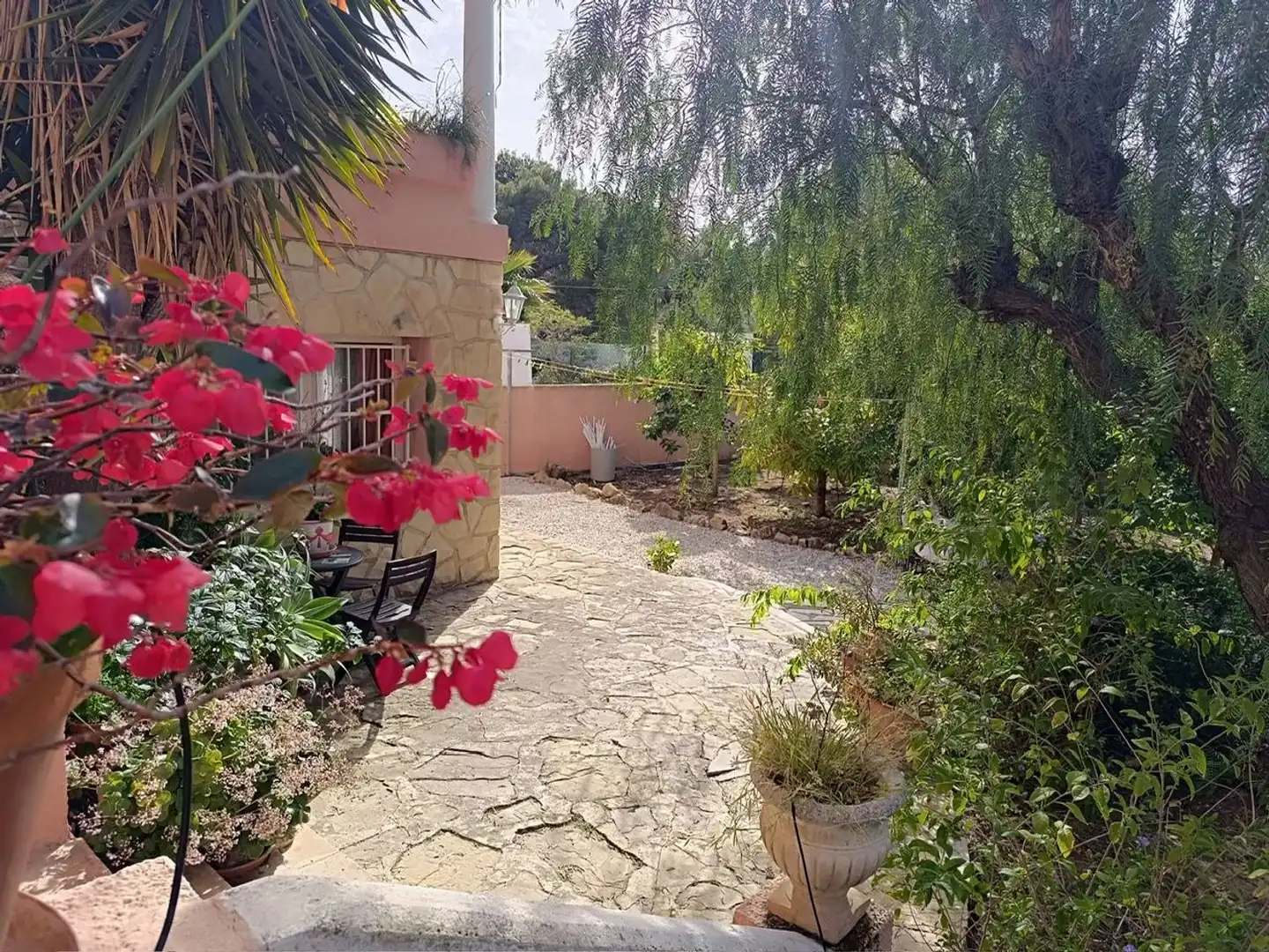 Garden of Houses for sale in L'Alfàs del Pi  with Air Conditioner, Private garden and Terrace