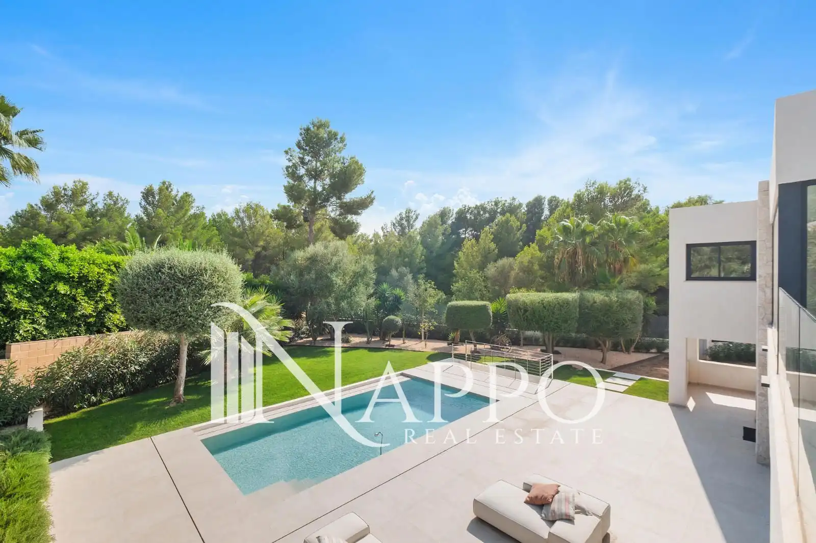 Jardí de Casa o xalet en venda en Calvià amb Aire condicionat, Calefacció i Piscina